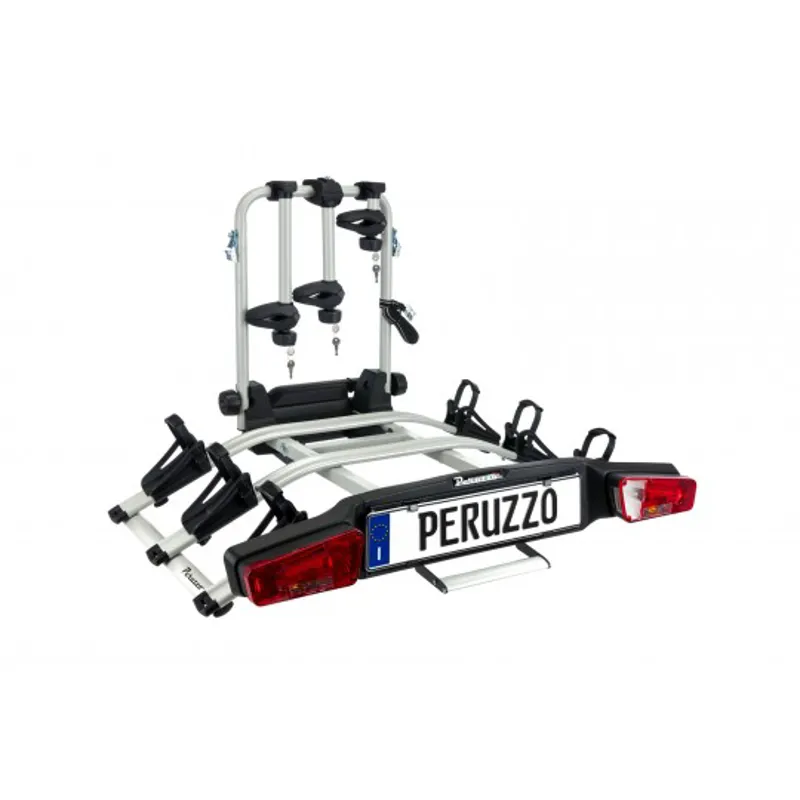Peruzzo Zephyr 3 Bike Tow Ball Carrier Car Rack - Black